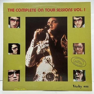 ELVIS PRESLEY - THE COMPLETE ON TOUR SESSIONS VOL 1 (33 RPM - EUROPE PRESSING) - Foto 1 di 5
