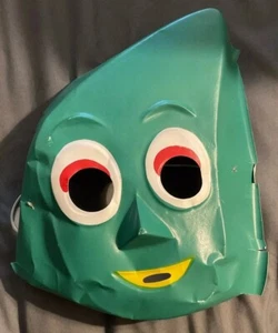 GUMBY Halloween Máscara Facial Disfraz Cosplay Accesorio TV Dibujos Animados Personaje De Colección - Imagen 1 de 12