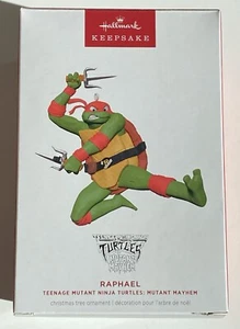 2024 Hallmark Keepsake TMNT Raphael Teenage Mutant Ninja Turtles Mayhem Ornament - Picture 1 of 7