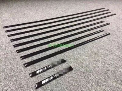 Molduras laterales insertadas molduras negras para Mercedes Benz G W464 G500 G550 G63 AMG Foto 1 de 4