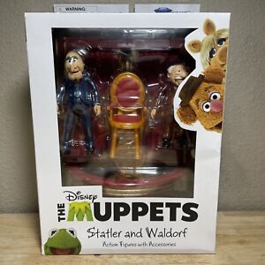 NEW Diamond Select Toys Disney The Muppets STATLER and WALDORF Action Figures