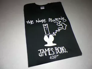 The name is Bong, James Bong funny T shirt or hoodie, long sleeve or tank top - Picture 1 of 1