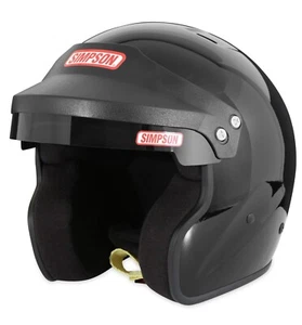 Cruiser 2.0 Open Face Helmet Simpson Hans Compatible SA2015 Snell approved ORCI - Picture 1 of 20