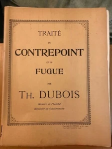 Traité de contrepoint et de fugue - Picture 1 of 1