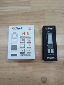 ACEBEAM H16 Headlamp and TAC AA