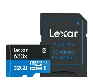 Lexar 32 gb -Rugged Micro SD - Lexar v10 - Picture 1 of 3