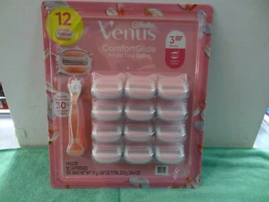 Gillette Venus ComfortGlide tè bianco donna 1 manico rasoio e 12 ricariche lame - Foto 1 di 8
