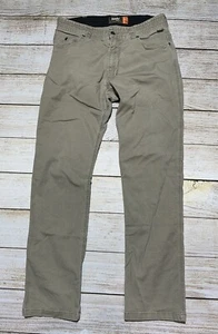 Howler Bros Mens 32x32 Frontside 5 Pocket Pants Stretch Canvas Gray - Picture 1 of 5