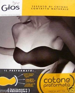 REGGISENO FASCIA GIOS BIANCO NERO PELLE TG DA 2 A 5 COPPA B - 704 - Bild 1 von 1