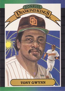 Tony Gwynn - Diamond Kings - 1989 Donruss - San Diego Padres