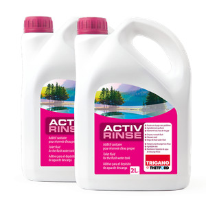 2x Thetford Activ Rinse Toiletten Zusatz Sanitärflüssigkeit für Spülbehälter 2 L