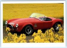 1966 Red Shelby AC 427 COBRA ~ Classic Car 1992 Modern 4"x6" Postcard