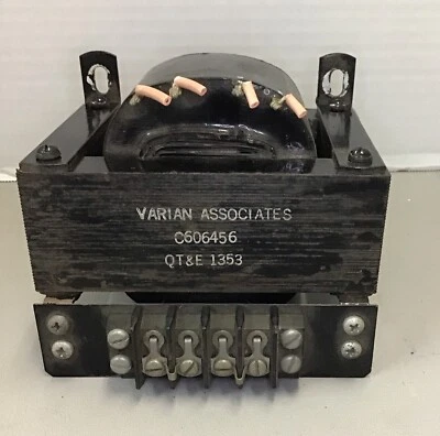 Transformador de potencia VARIAN ASSOCIATES C606456 QT&E 1353 (R18) Foto 1 de 4