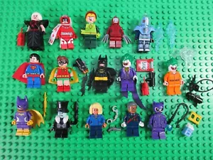 15 genuine LEGO BATMAN MOVIE minifigure SET JOKER PENGUIN MR FREEZE DC SUPERHERO - Picture 1 of 11