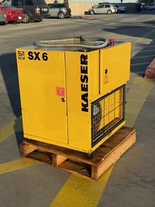 Kaeser SX6 Compressor 5hp Rotary Screw Air Compressor - Picture 1 of 8