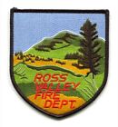 Ross Valley Fire Department Patch California CA