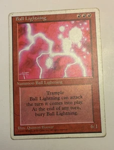 MTG 4ª Bola Lightning MP Raro - Imagen 1 de 2