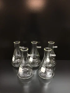 Corning Cat No 5340 PYREX Heavy Wall Filtering Flasks 4L w ST Lot 5 PCS - Picture 1 of 24