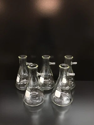 Frascos filtrantes de pared pesados Corning Cat Nº 5340 PYREX 4L con ST Lote 5 piezas Foto 1 de 4