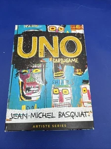 Mattel Uno Artiste Series Jean-Michel Basquiat Collectible Card Game (Read) - Picture 1 of 13