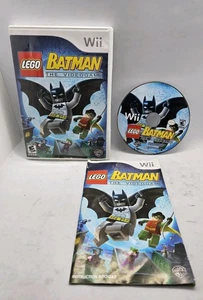 LEGO Batman El Videojuego Nintendo Wii Videojuego Completo Con Manual - Imagen 1 de 1