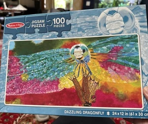 Melissa And Doug Puzzle dazzling Dragonfly - Picture 1 of 2