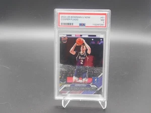2024 Bowman U Now Cooper Flagg PSA 7 Rookie Future Duke Star Card 🔥 - Bild 1 von 2
