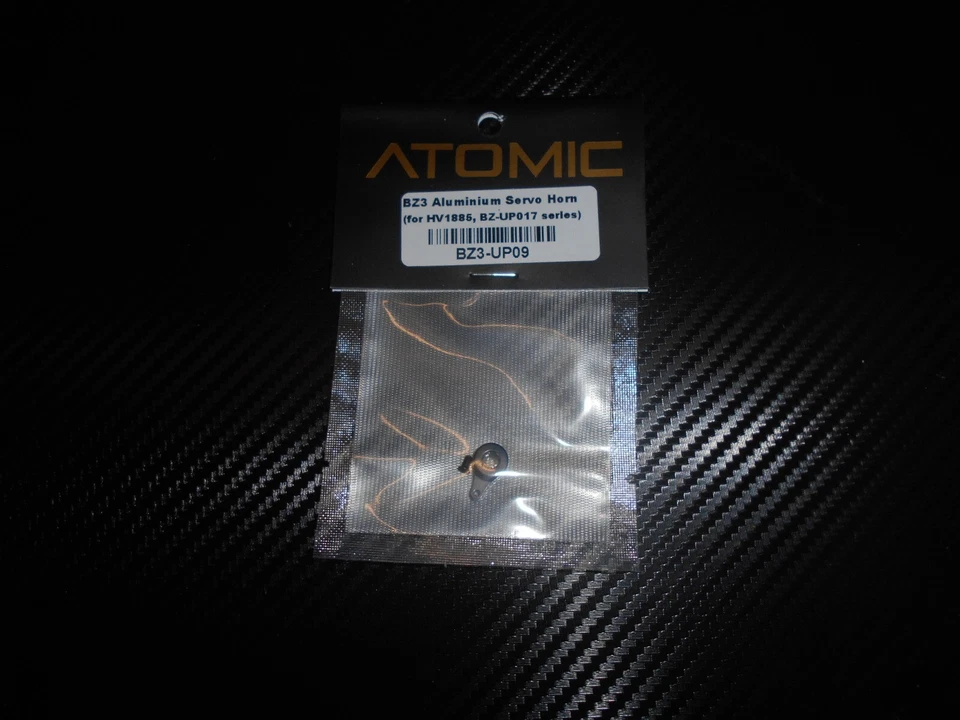 Atomic 1/28 scale RC Car Part No BZ3-UP09   Alloy servo horn    Mini Z - Image 1 of 1