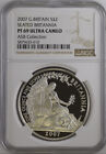 Gbr 2007 - Britannia £2 Silver 1Oz Proof Coin - Ngc Pf69 Uc.