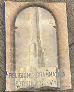 RELIGIONE GRAMMATICA STORIA IL LIBRO DELLA V CLASSE ELEMENTARE SUSSIDIARIO 1942 - Imagen 1 de 13