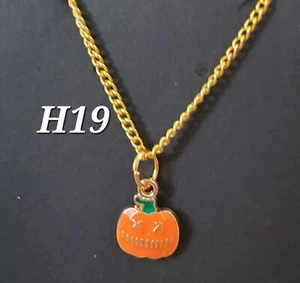 Necklace 18 in - Pumpkin - Halloween - Picture 1 of 1