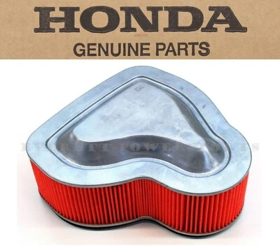 Genuine Honda Air Filter Cleaner Element 03-09 VTX1300 VTX 1300 All Models #B120 - Image 1 of 4