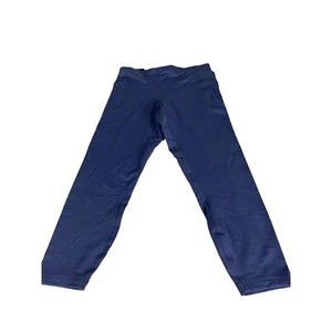 NWT Under Armour Women's High Rise Fitted Ankle Leggings Blue Size Medium - Picture 1 of 7