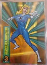 1994 Marvel Comics Universe Suspended Animation Invisible Woman #3 Of 10 Card