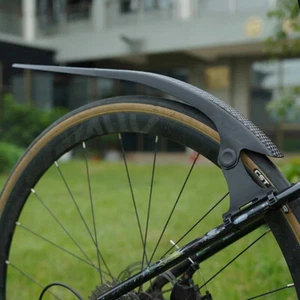 Bicycle Detachable Mudguard Bike Fender Soft Strong Mud Fender Gravel Protector - Picture 1 of 25