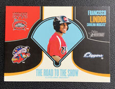 2013 Topps Heritage Francisco Lindor #RTTS-FL Road to the Show Prospect Card