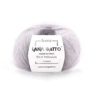 Lana Gatto SILK MOHAIR / Lace weight mohair & silk yarn / 0.88 oz - 232 yards - Picture 1 of 22