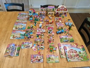 Lego Friends - Lot of 14 41039 41037 41008 41311 41026 41030 3938 41009 & More - Picture 1 of 23