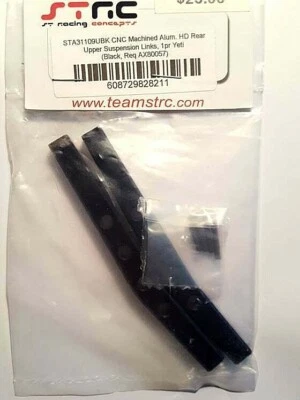 STA31109UBK STRC Aluminum Heavy Duty Rear Upper Suspension Links, Yeti & RR10 - Image 1 of 4