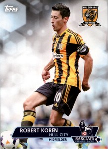 2013-14 (HULL CITY AFC) Topps English Premier League Gold #39 Robert Koren
