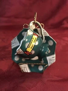 Vintage Souvenir Mini Tasse & Untertasse Set mit Ständer Mobile Alabama - Bild 1 von 6