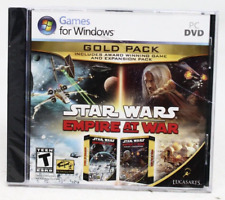Star Wars: Empire at War - Gold Pack Jewel Case (PC) - New Sealed - See desc.