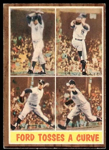 Ford Tosses A Curve | 1962 Topps #315 | Very Good - Picture 1 of 2