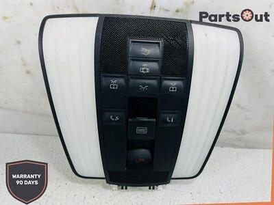 10-13 MERCEDES E63 AMG W212 LUZ DE LECTURA CÚPULA DELANTERA NEGRA OEM Foto 1 de 4