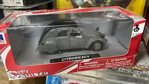 Citroën CITROEN 2CV 2 CVNEW RAY NEWRAY NEW-RAY 1/32 macchinina in metallo - Foto 1 di 2