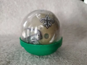 Casco de fútbol americano New Orleans Saints Riddell tamaño de bolsillo mini NFL - Imagen 1 de 2