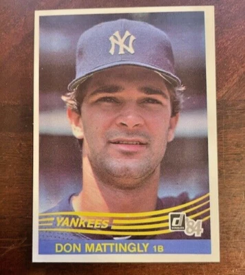 1984 Donruss # 248 Don Mattingly - Rookie RC Card - NM-MINT - New York Yankees - Image 1 of 4