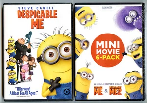 Despicable Me DVD and Despicable Me & Despicable Me 2 Mini Movie 6-Pack DVD - Picture 1 of 9