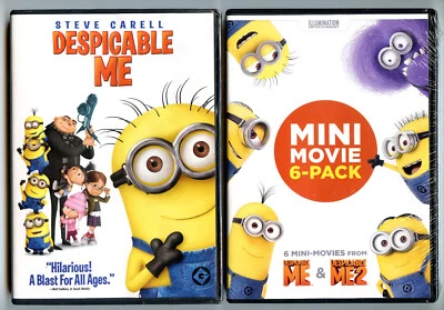 Despicable Me DVD and Despicable Me & Despicable Me 2 Mini Movie 6-Pack DVD - Image 1 of 4