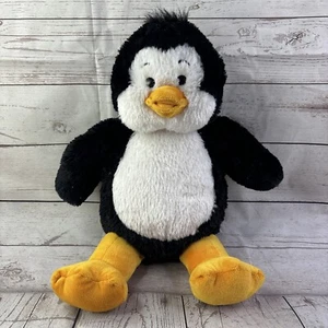 Costruisci un orso BAB pinguino artico pulcino peluche becco arancione bianco e nero coccola morbida - Foto 1 di 12